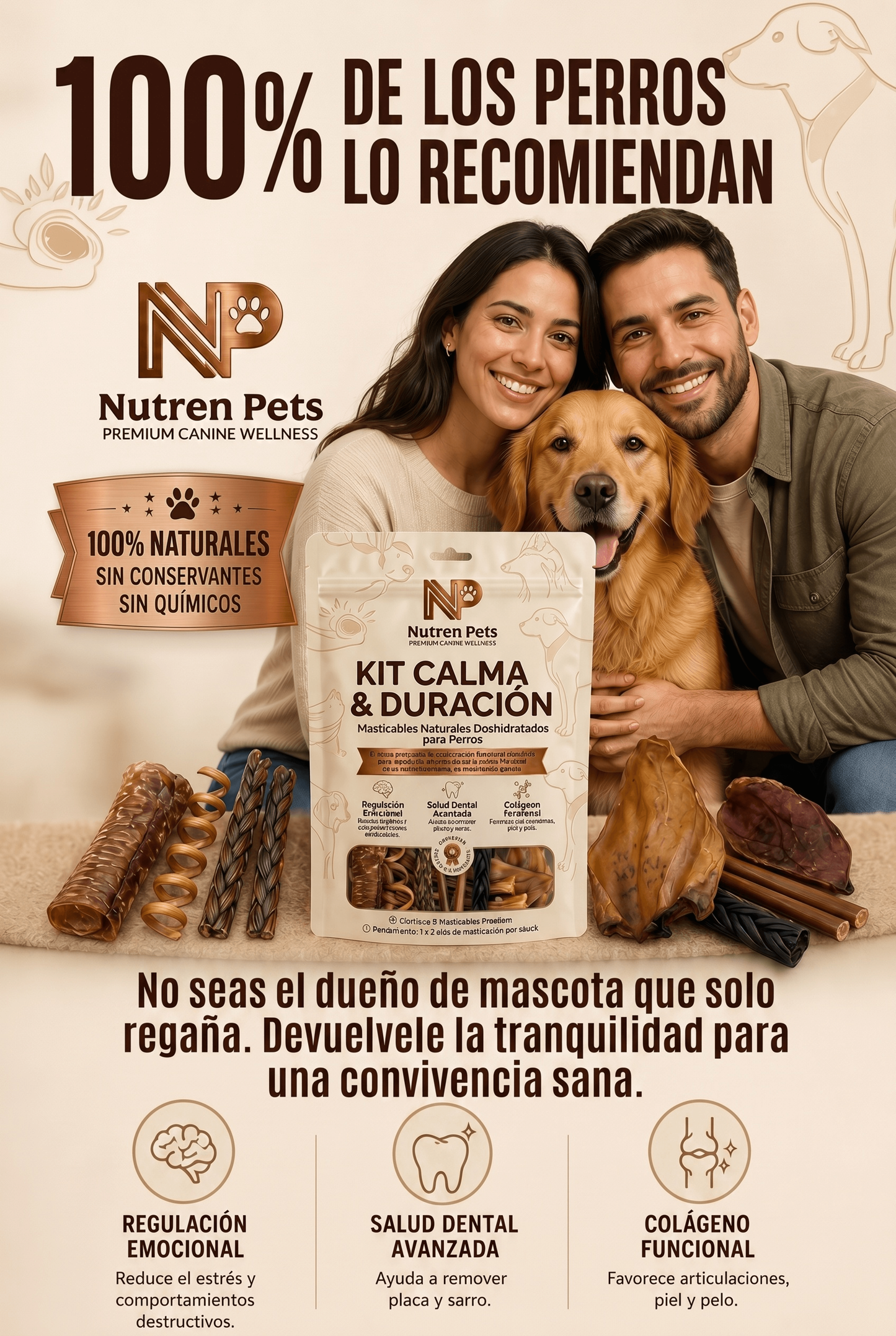 Masticables calma & duración